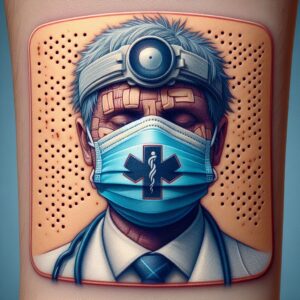sick physician resilience band-aid
